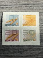 Schweizer Briefmarken Helvetia Viererblock, Top Zustand! (55
