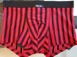 Boxer Short Body Art S rot/schwarz
