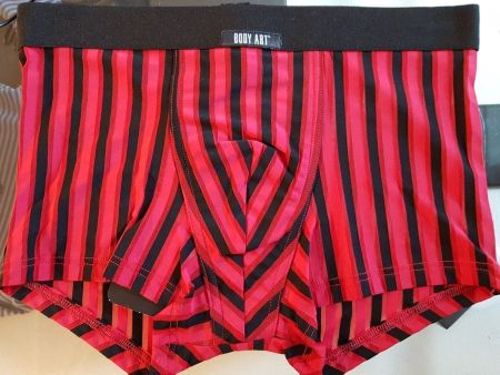 Boxer Short Body Art S rot/schwarz