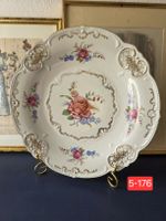 Dekorative Schale mit Blumenmuster und Goldrand 5-176 Bavari