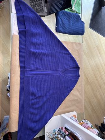 Wolford Poncho, Grösse One Size, lila, Neuwertig! (56)