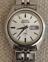Seiko 5 Actus SS D/D Auto.with white dial.November 1972.