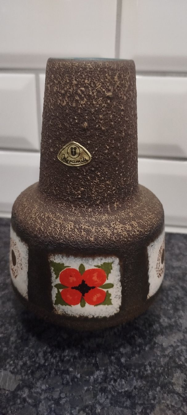 Vase & Récipients: vase rétro West Germany céramique  – D'occasion à Genève par Octo-puces
