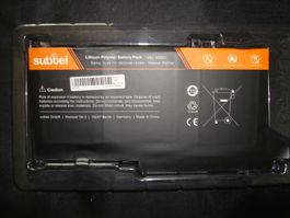 subtel Akku für Dell Latitude Notebooks