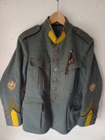 Schweizer Armee Uniform 2WK grau mit Hose und Mütze 