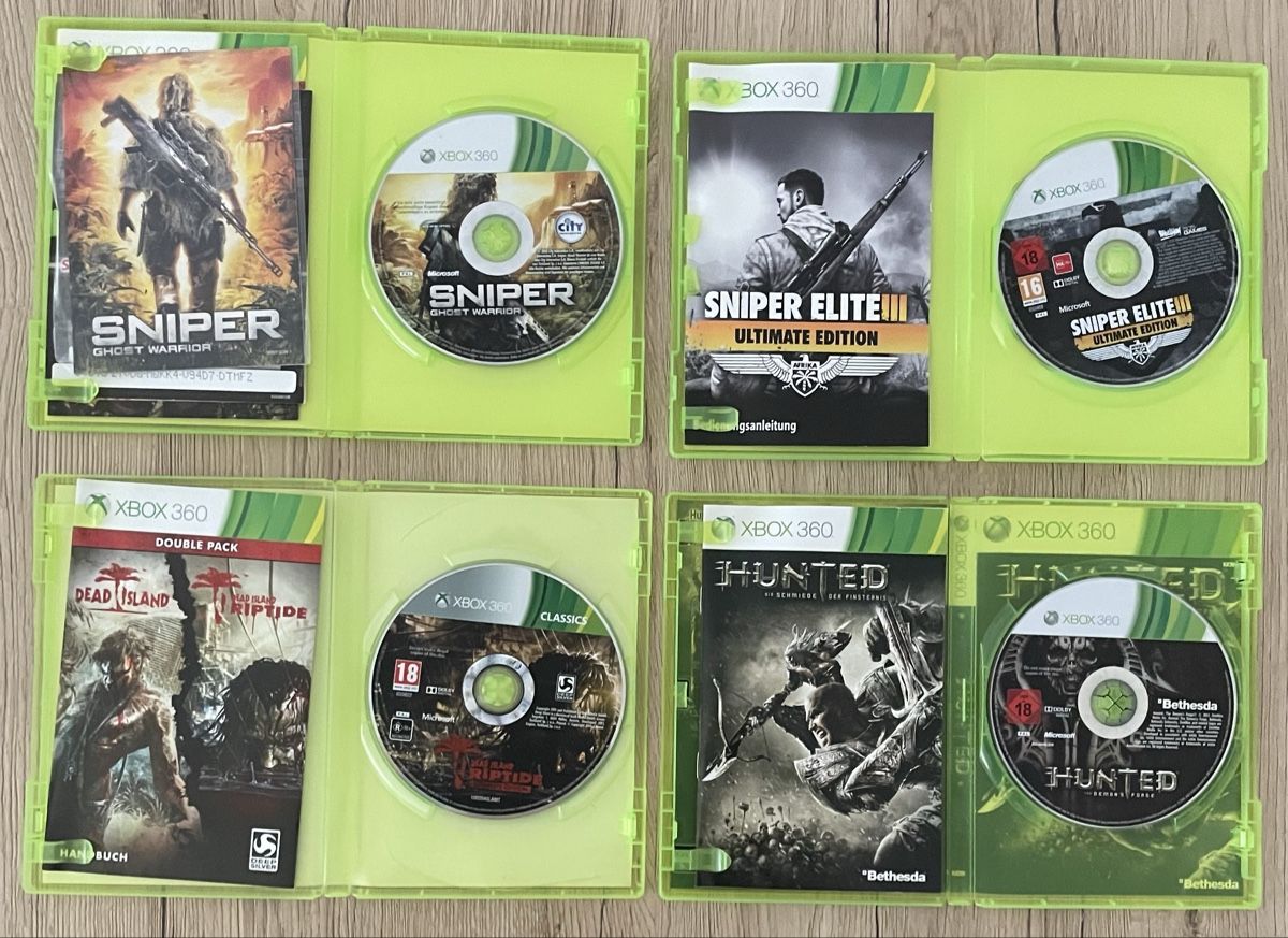 Microsoft Konsolen: MICROSOFT XBOX 360 mit Spielen – Gebraucht aus Plons von wartauchris 9