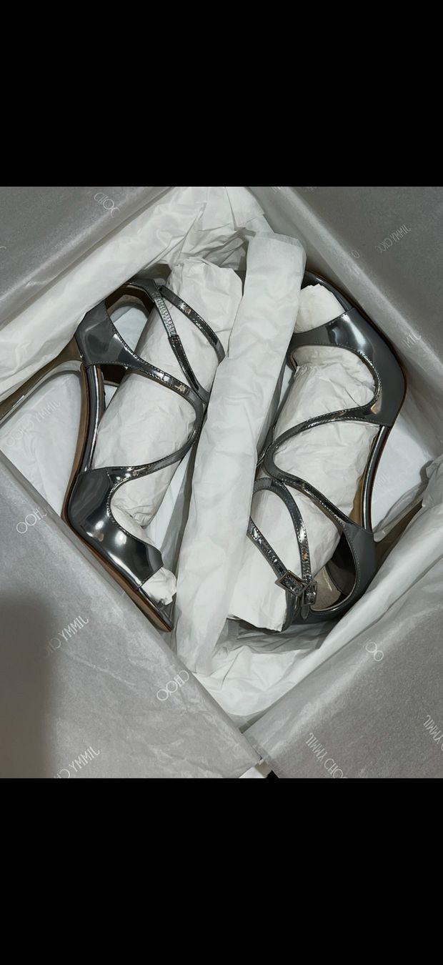 Jimmy Choo Scarpe da donna: Jimmy Choo Silver Lance 37 NEU – Nuovo e nell'imballaggio originale da Dübendorf venduto da AlexF_8nhl 9