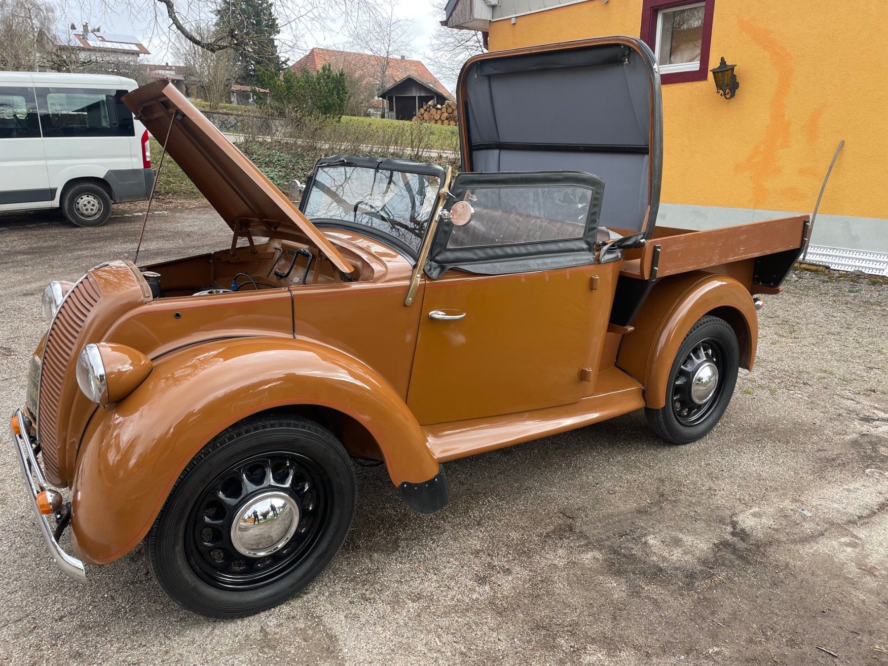 Morris Motors Autos: Oldtimer Morris Pickup Z - Ute Cabrio 1948 – Gebraucht aus Rickenbach von Wisserle 3