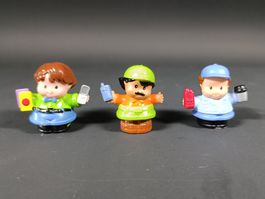 LITTLE PEOPLE Lot de 3 figurines
