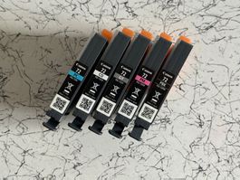 Canon PGI - Farbpatronen Druckerpatronen - Set 5x