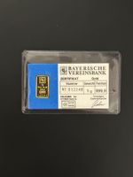 Goldbarren 1g Bayerische Vereinsbank