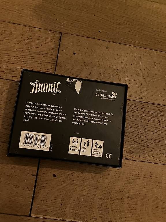 Giochi: Frantic - das verrückte Kartenspiel – Usato da Basel venduto da jon_z292 1