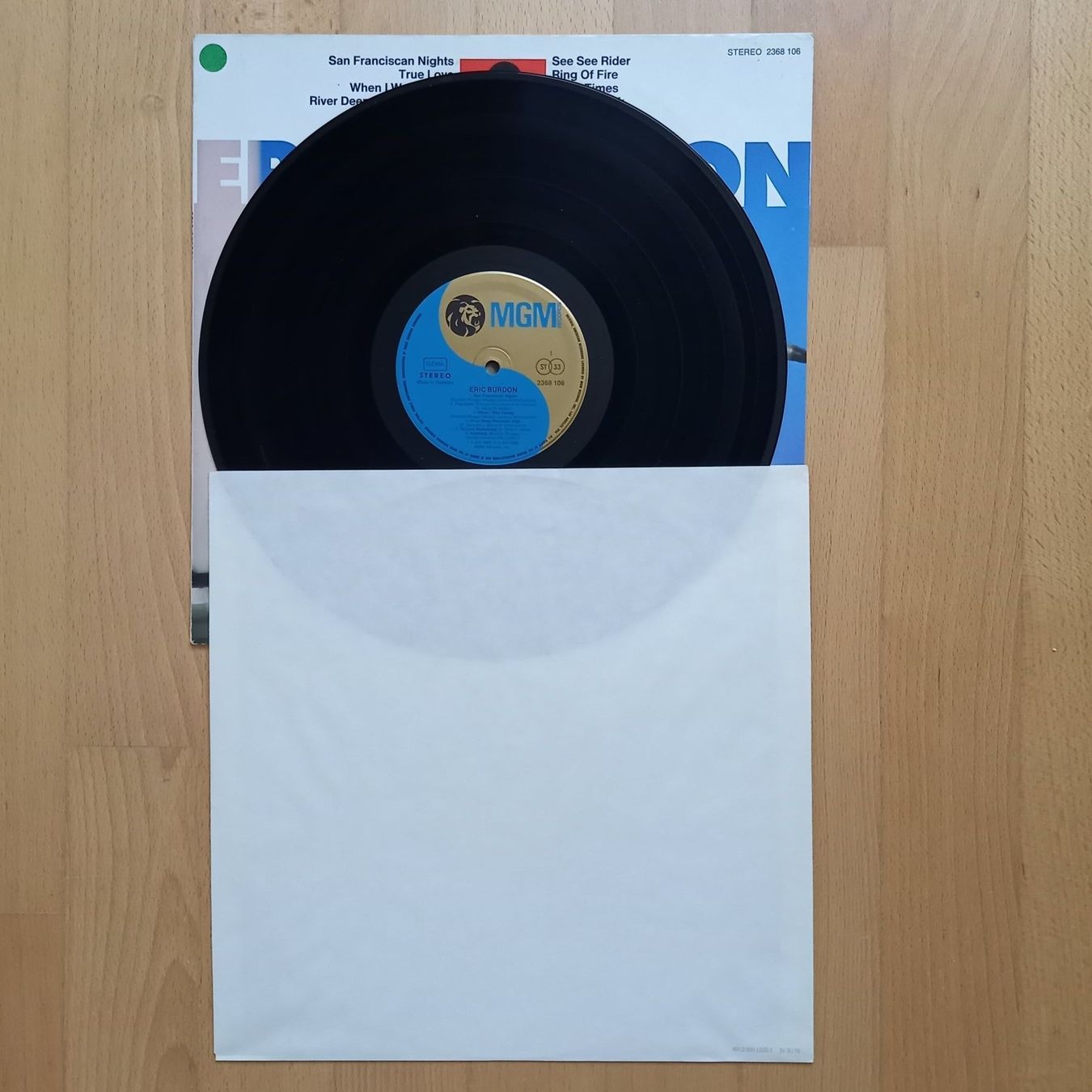 Dischi in vinile: Eric Burdon - same (Animals - Greatest Hits) – Usato da Arbon venduto da pendulum 1