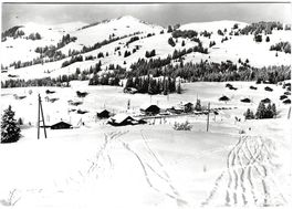 AK Col des Mosses - La Lécherette Skigebiet, gelaufen