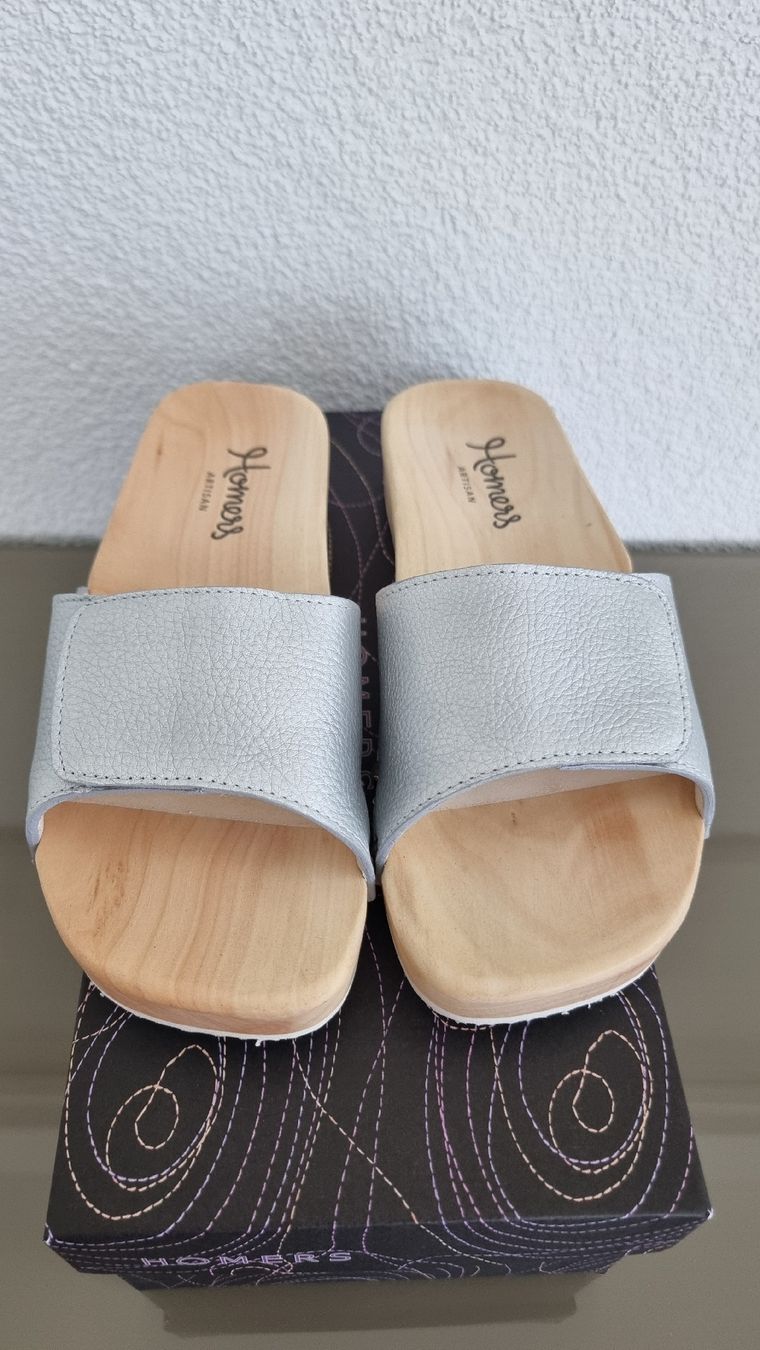 Scarpe da donna: Sandale Homer's 37 silber – Nuovo e nell'imballaggio originale da Untereggen venduto da cla_kb2w 2