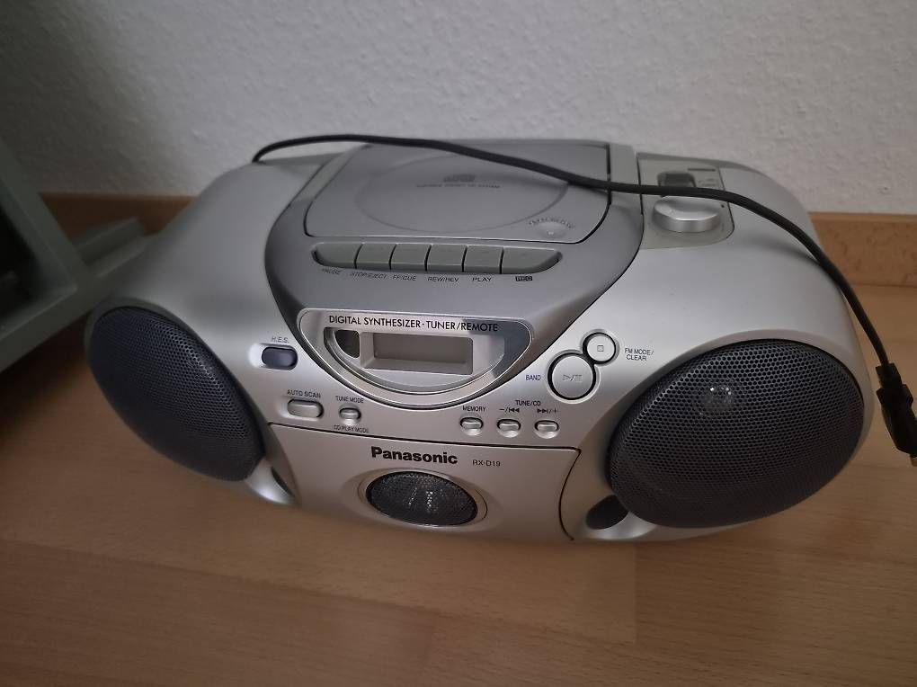 Radio: Panasonic RX-D19 Radio/CD-Player – Usato da Neuenkirch venduto da Unicorn3759