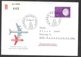 Sonderbrief S. 599 Nabra Bern 27.8.1965 R-Brief