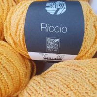 3 Kn. RICCIO Lana Grossa Fb. 13-2401 orange