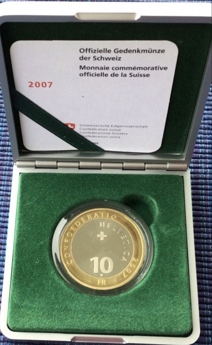 Tutti le monete: 10.00 commemorativ 2007 – Nuovo (secondo la descrizione) da Contone venduto da duda1717 1