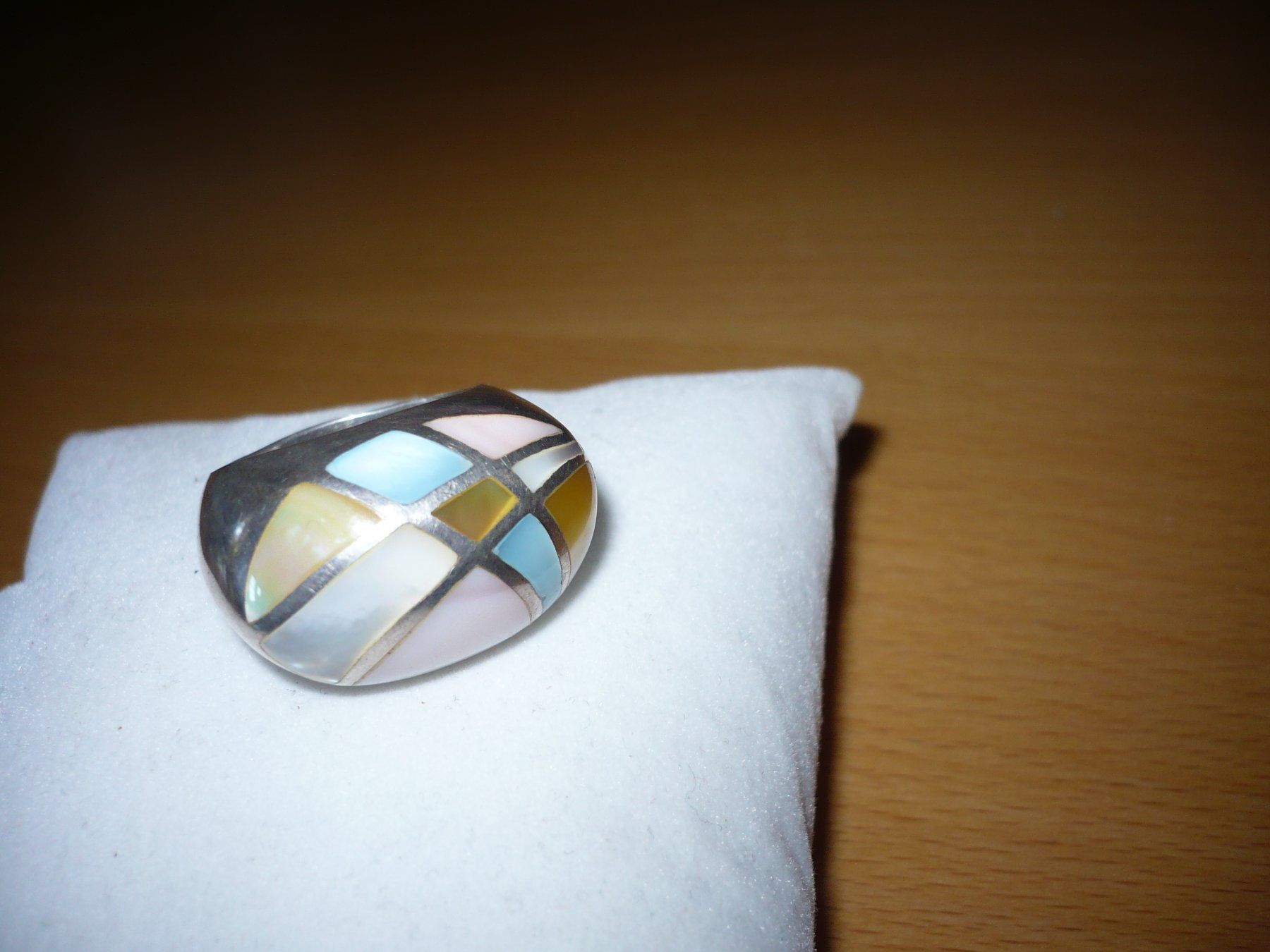 Ringe: Ring Silber mit Perlmutt – Gebraucht aus Merzligen von Marthe22 5