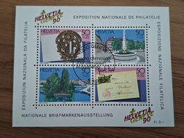 Block: Helvetia Geneve 90: Nationale Briefmarkenausstellung