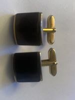 Elegante Manschettenknöpfe, Goldfarben, Top Zustand!
