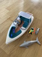 Playmobil Motorboot mit Taucher