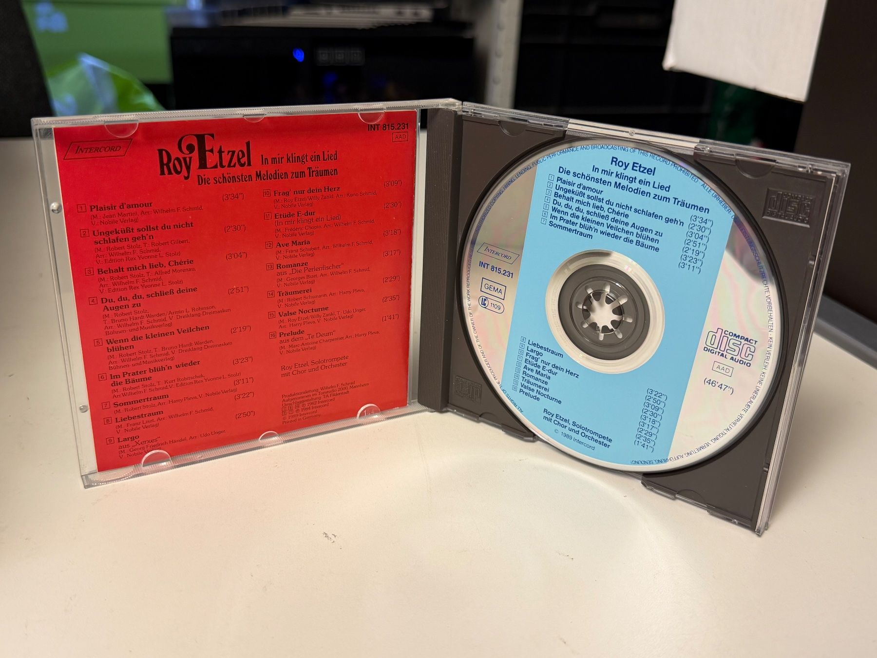 CD: Roy Etzel - In Mir Klingt Ein Lied - HG41D – Usato da Küsnacht ZH venduto da swisssales.net 2
