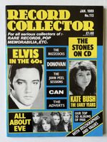 Record Collector Jan 1989 Jan No 113 Elvis Kate Bush Buzzcoc