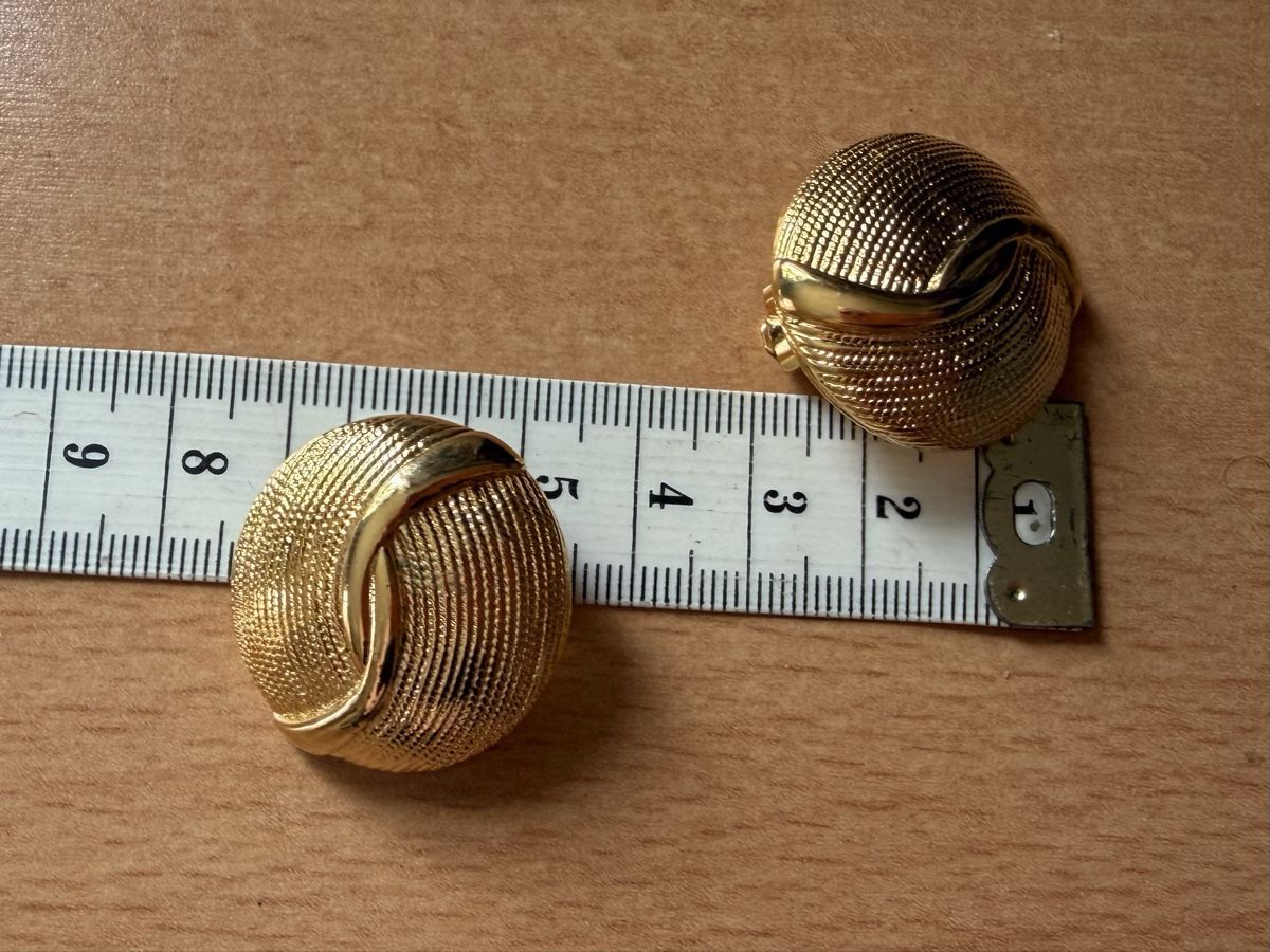 Orecchini pendenti & Orecchini a lobo: Vintage Ohrringe Clips Luxus Modeschmuck  – Usato da Lamone venduto da LaCantinaMagica 4