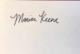 Monica Keena Autogramm signiert Karte 10x15cm