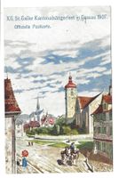 Gossau (SG) XII: St. Galler Kantonalsängerfest  Kirchen 1907