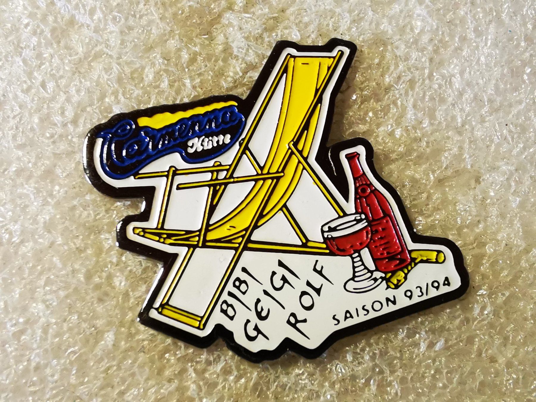 Placchette & Badge: Ansteckpin 197: – Usato da Oppligen venduto da Pin-Fall-Shop