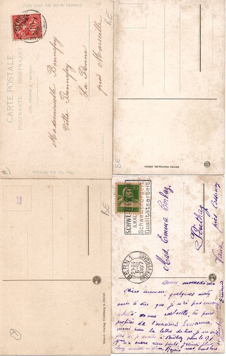 Cartoline postali: AK Bern coloriert – Usato da Brunnadern venduto da eichmann.anton 7