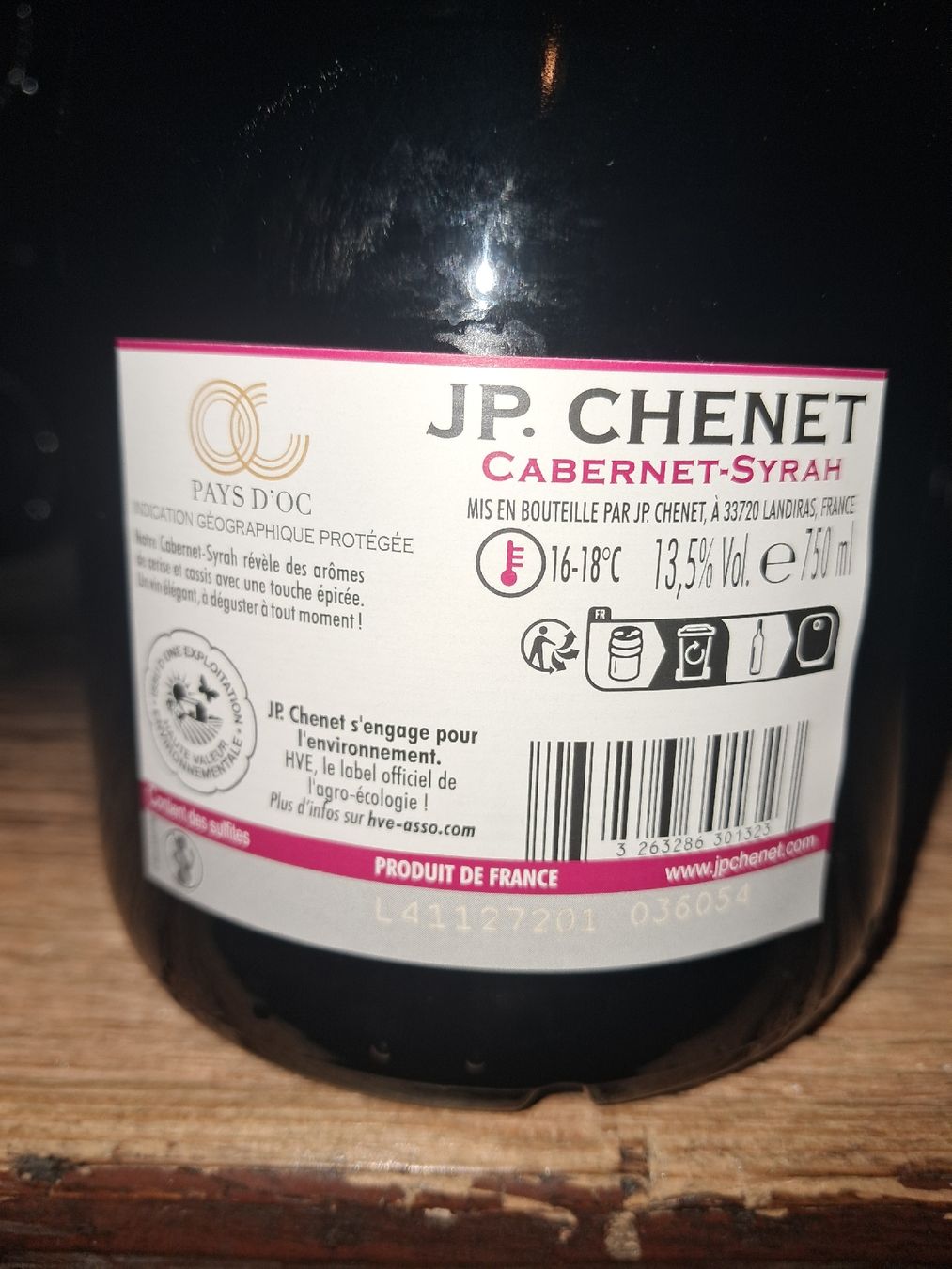 Vino: JP.CHENET cabernet-syrah 2023 – Nuovo e nell'imballaggio originale da Le locle venduto da juliensaran 3