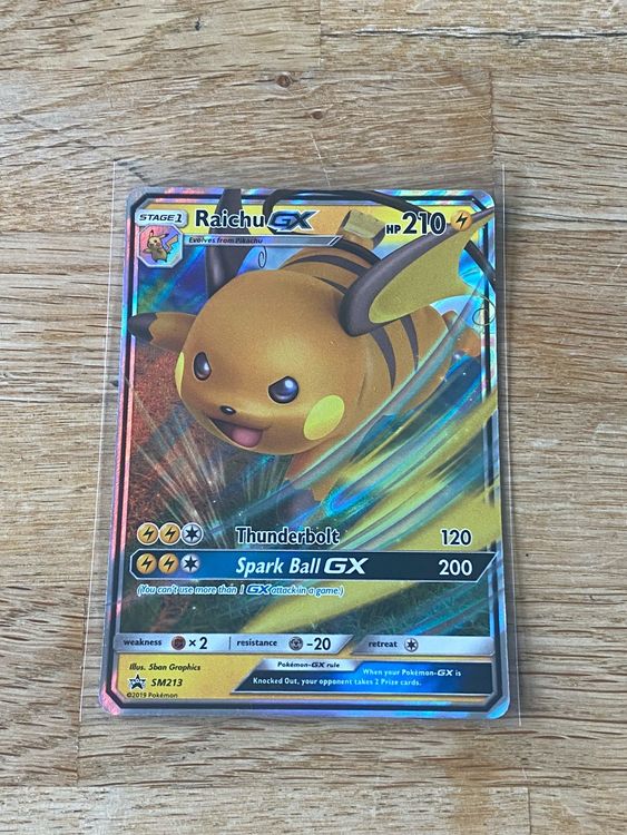 Raichu Gx Sm213 Kaufen Auf Ricardo