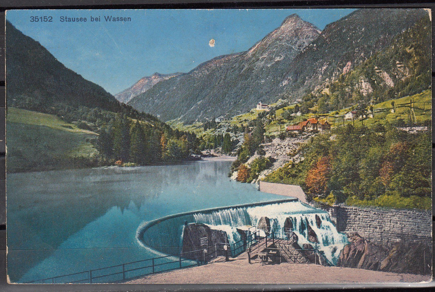 Cartoline postali: Ak Stausee Bei Wasssen URI – Usato da Herrliberg venduto da Lfrifda