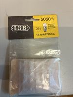 LGB 5050/1 Gluehbirnen 25x 14-19V/50mA neu OVP