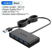 USB-3.0 / 4 Port Hub mit 1m Kabel