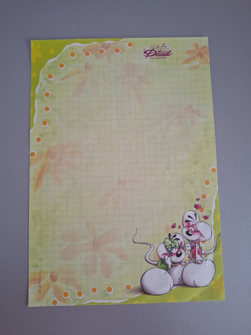 Schreibblöcke: Diddl Blatt A5 aus Block Nr. 285 – Gebraucht aus Grosswangen von michelli.