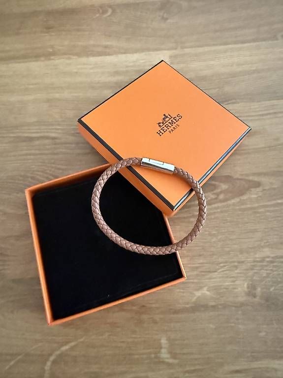 Hermès Bracciali & Braccialetti: Bracelet Hermes cuir marron – Usato da Genève venduto da jeancharlesdoppler