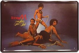 Blechschild-BONEY M-LOVE FOR SALE
