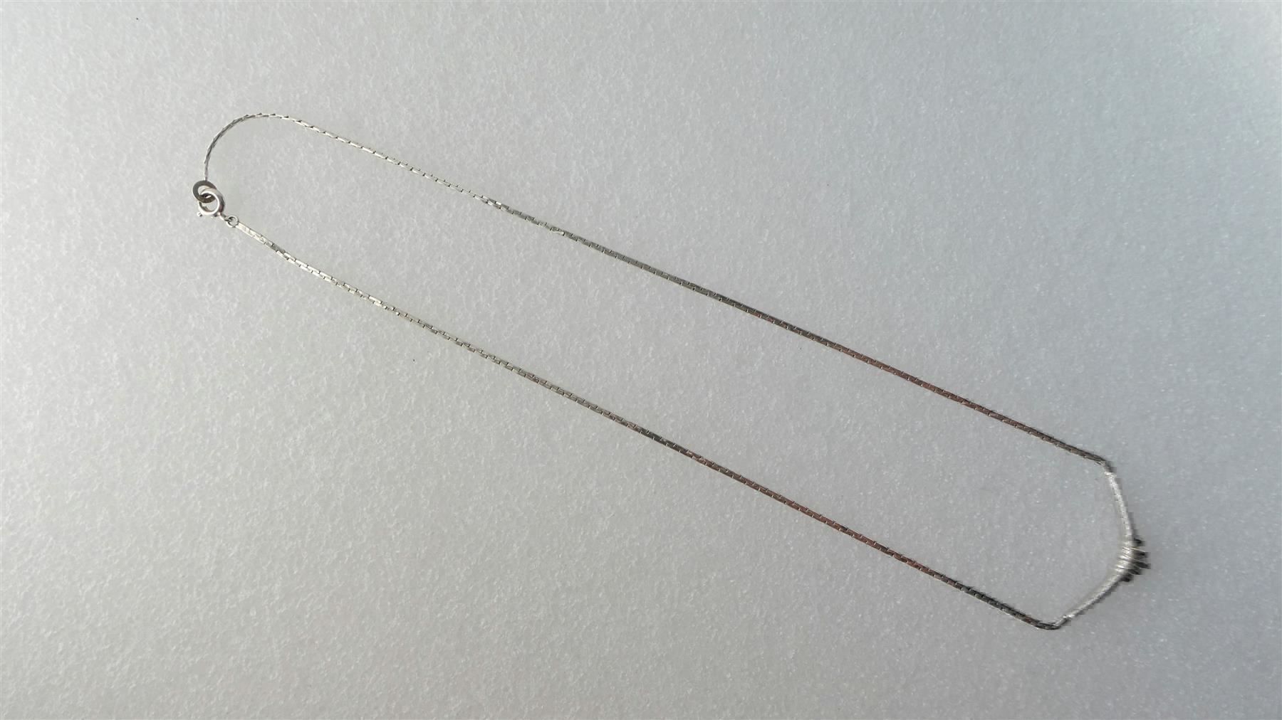 Catenine: Kette Silberkette mit Anhänger 835 – Usato da Frauenfeld venduto da dhour 5