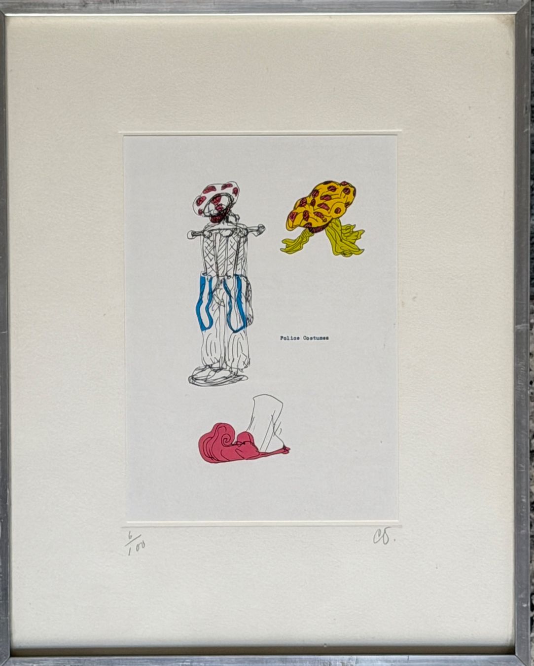 Tableaux: Litografia, da "Notes in hand” Oldenburg – D'occasion à Bellinzona par Omegart