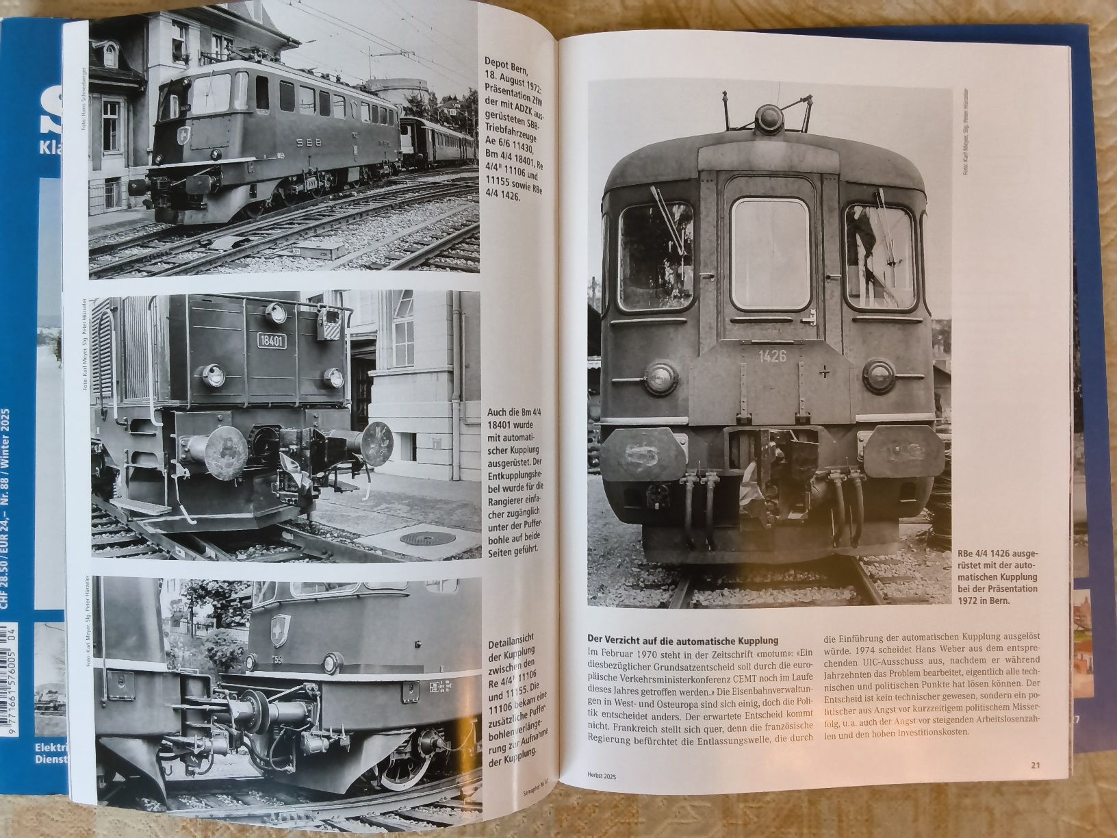 Riviste & Magazine: set 4 Eisenbahn-Hefte Semaphor 2025 – Usato da Hallau venduto da histoiremerveilleuse 8