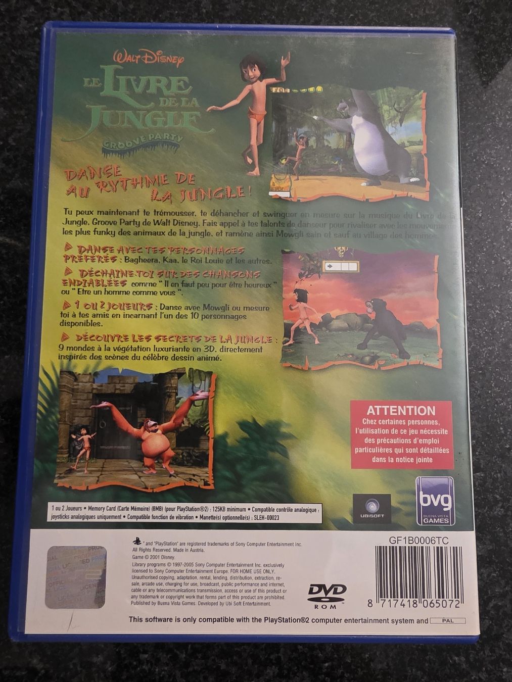 Jeux: Jungle Book PS2 – D'occasion à Chavornay par Crash37 1
