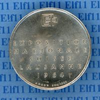 CHm___0.00 Expo '64 Lausanne 1964 Silber -stgl Medaille