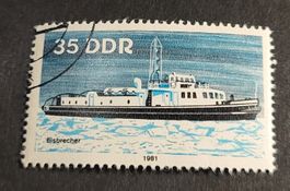 DDR 1981 Schiff briefmarke