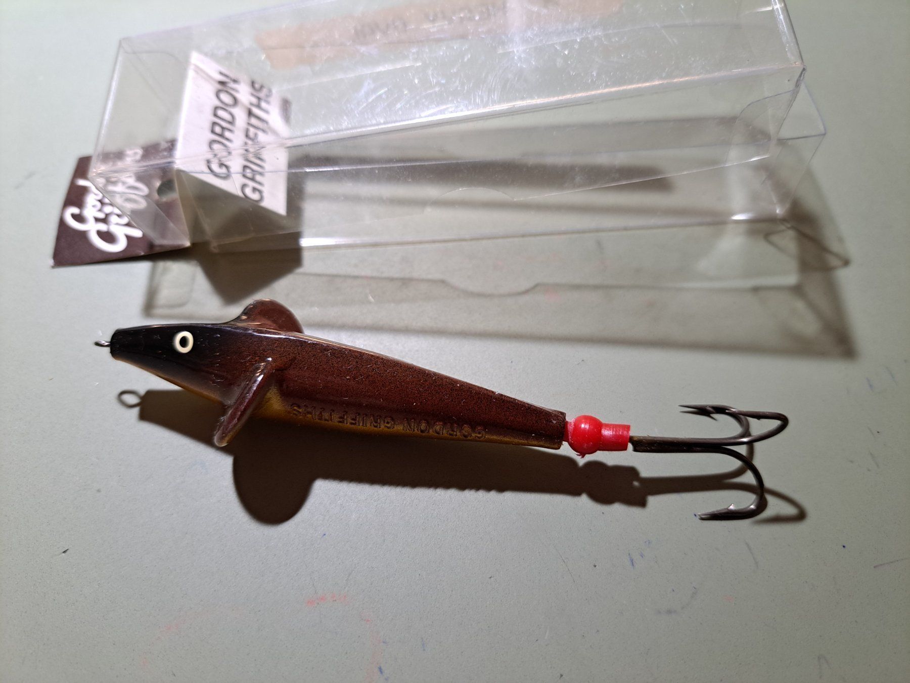 Köder: Ancien devon Gordon Griffiths antik Devon 75 mm – Neu und originalverpackt aus Fribourg von  1