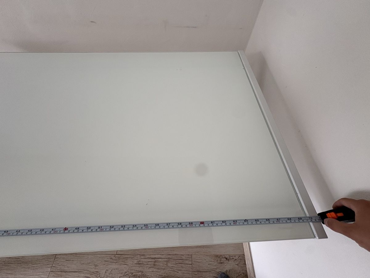 Scrivanie: Bureau design verre blanc structure métal – Usato da Conthey venduto da ale_fwf2 6